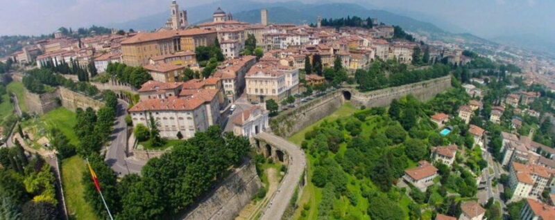 The Venetian walls of Bergamo
